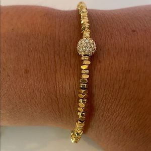 Michael Kors Sterling Silver Pavé Bracelet